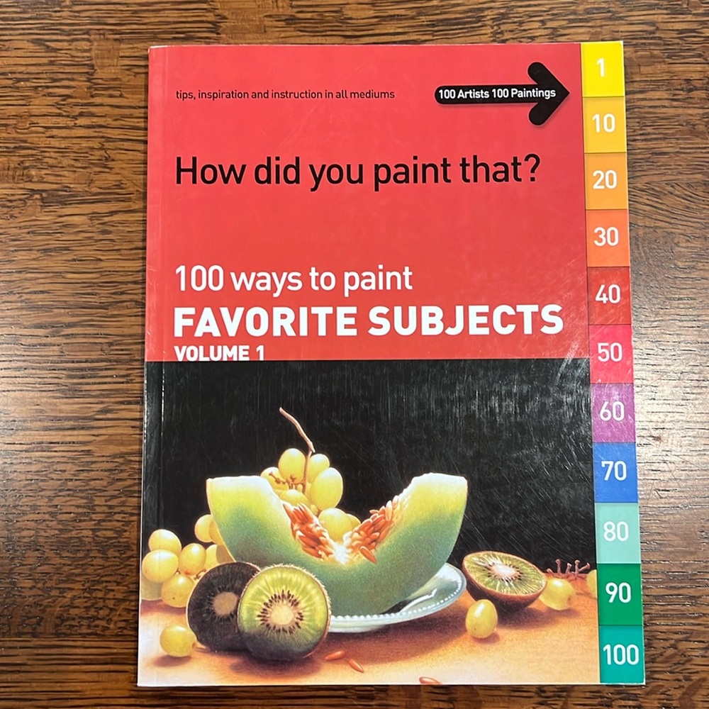Book - painting - 100 ways to paint favorite subjects